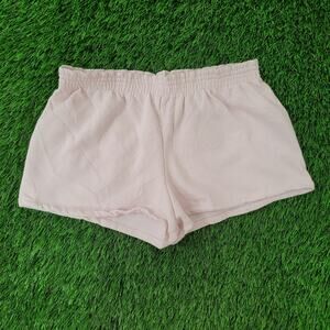 Vintage 80s Gym Shorts Womens M/L Pink USA